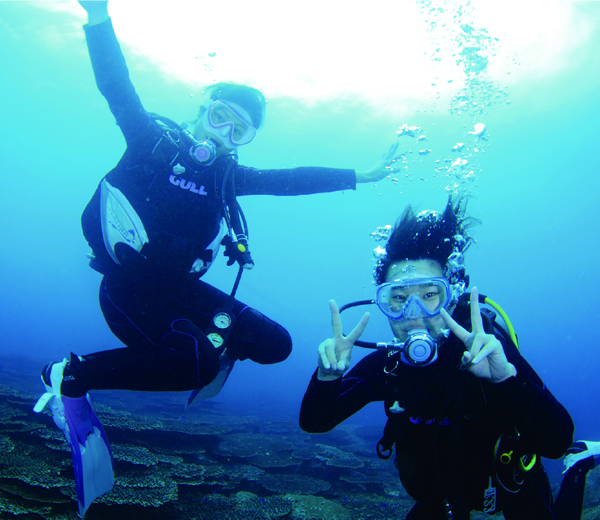 体験ダイビングについて